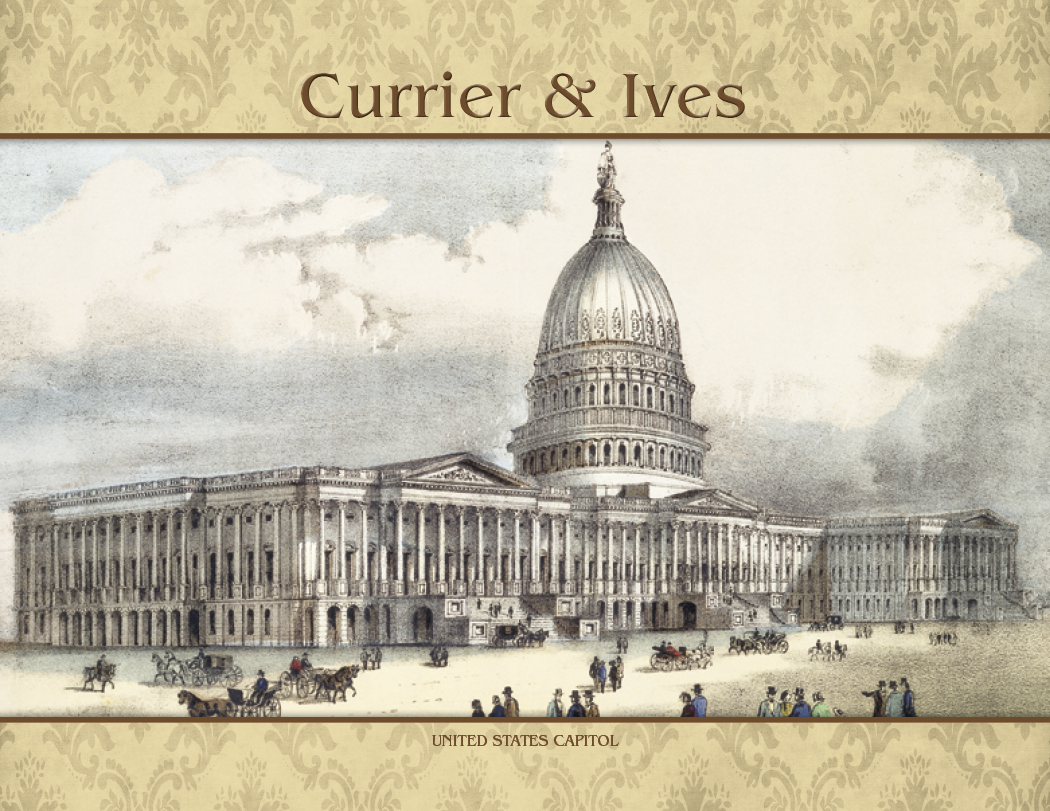 Good Value™ Currier & Ives - Stapled Calendar