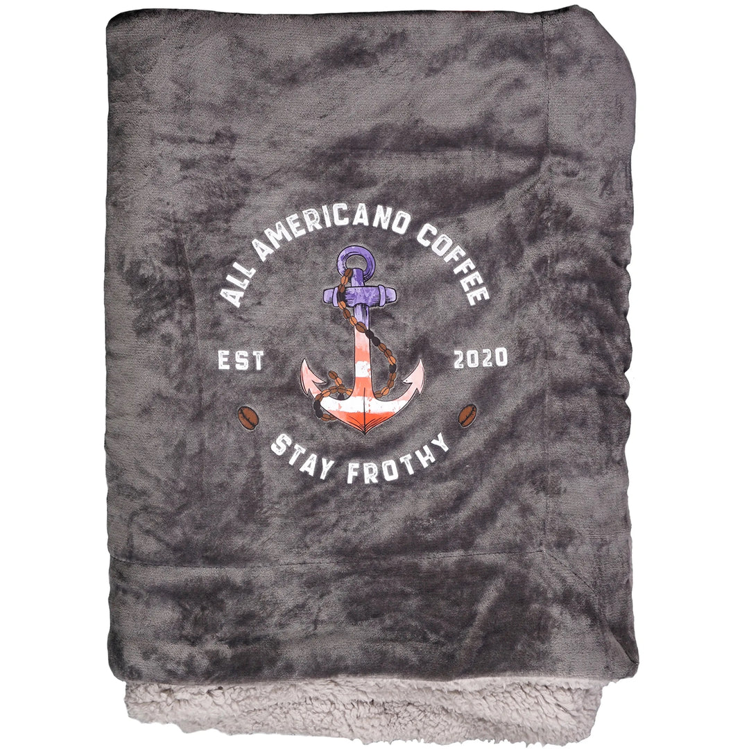 Gift Wrapped Sherpa Fleece Blanket