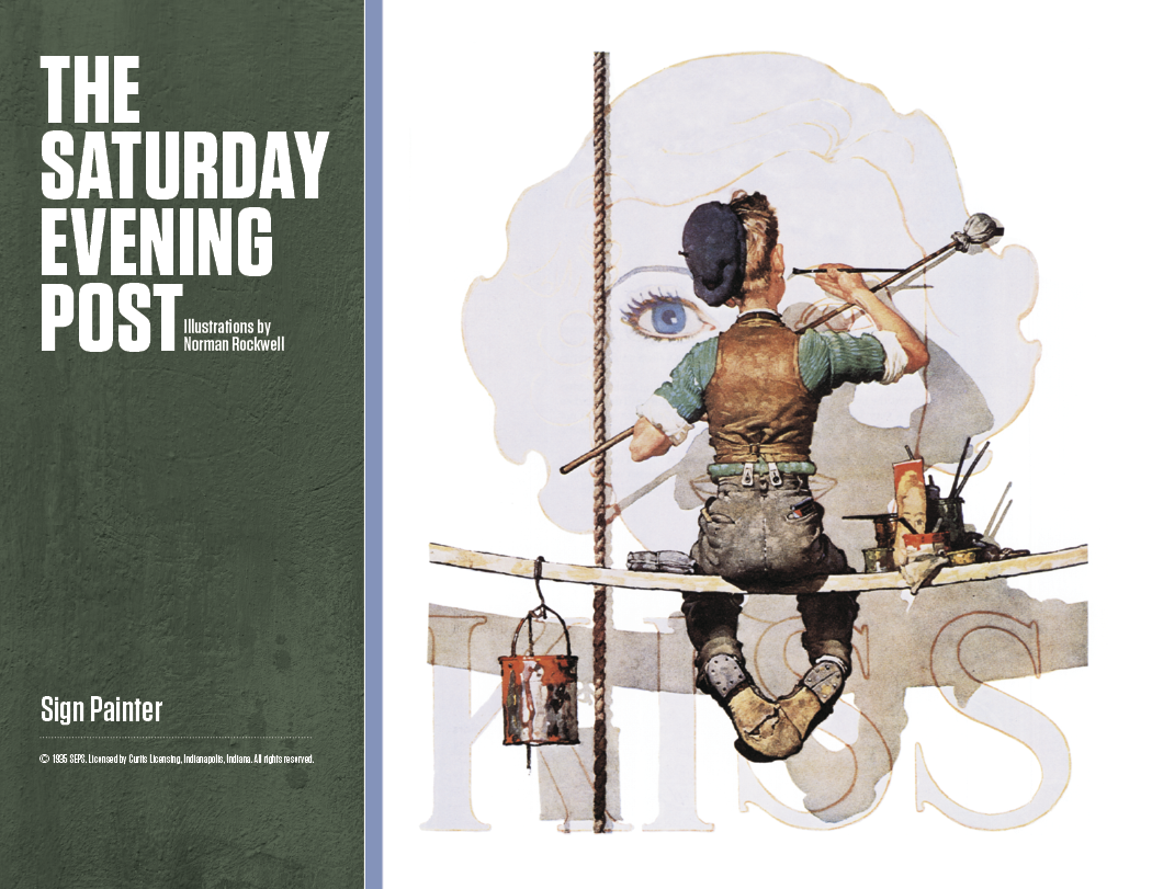 Good Value™  The Saturday Evening Post Illustrations by Norman Rockwell – Stapled Calendar
