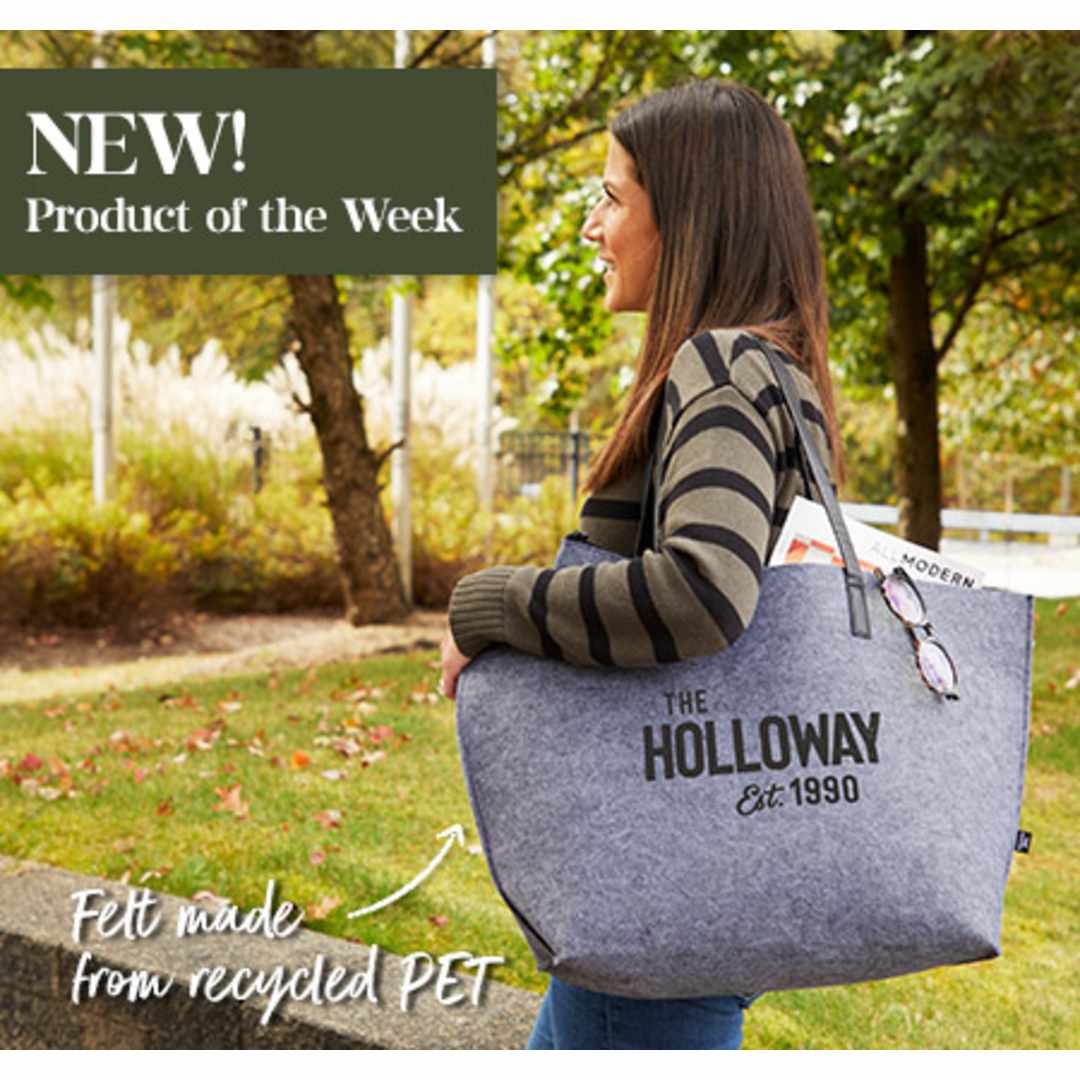 THE GOODS™ Recycled Felt Shoulder Tote
