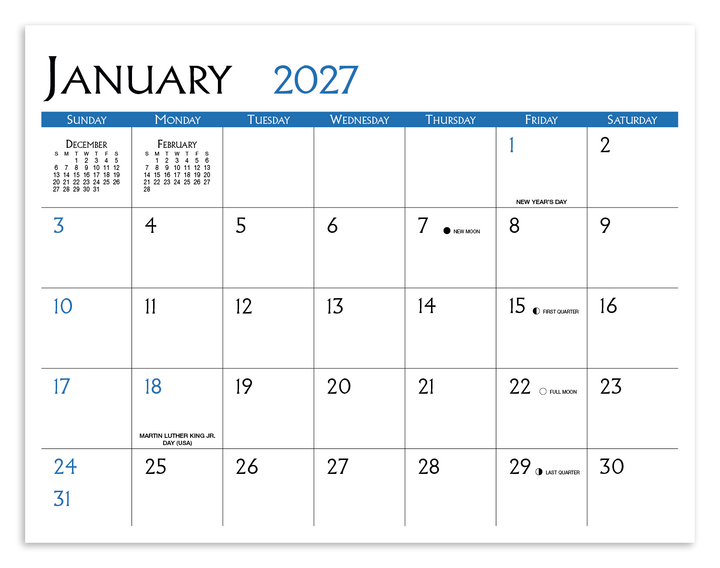 Triumph® Calendars Small Quantity Custom - Spiral Calendar