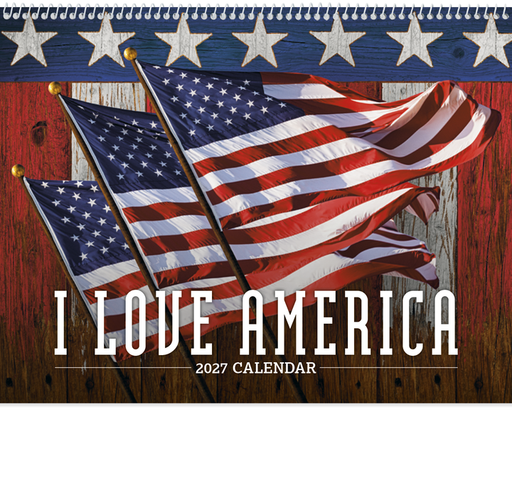 Triumph® Calendars I Love America Calendar