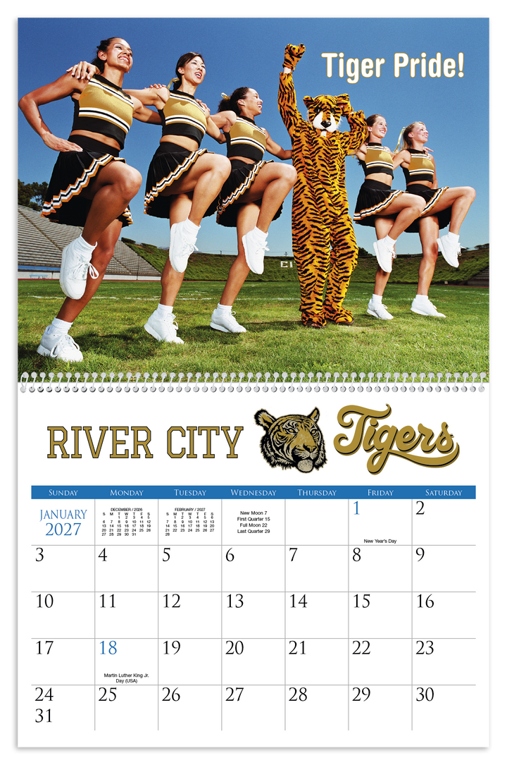 Triumph® Calendars Small Quantity Custom - Spiral Calendar