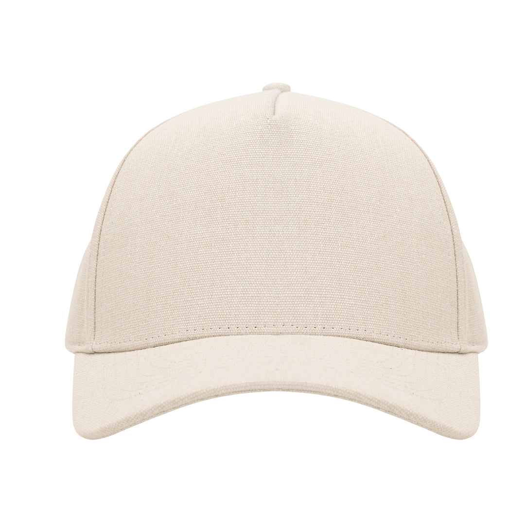 AWARE™ Recycled Cotton Cap with Leatherette Backstrap