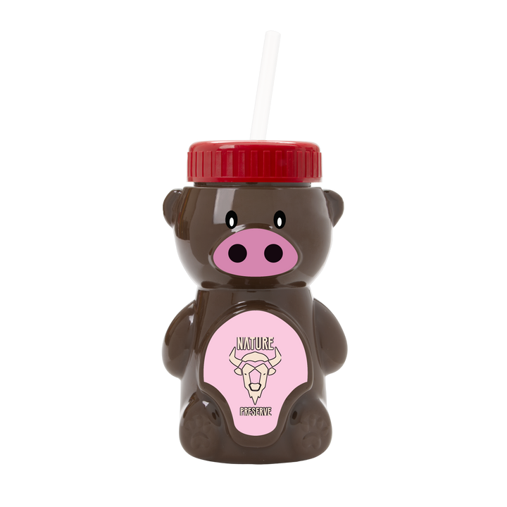 Cubbie RPET Bottle with Straw Lid - 20 oz.