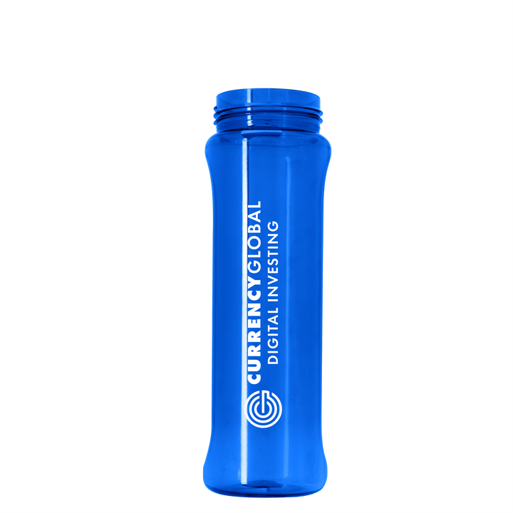 Boss Embossed RPET Bottle with Grip Lid - 26 oz.