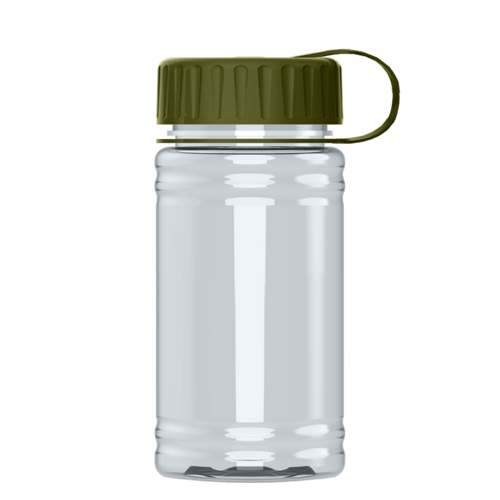 Mini RPET Bottle with Tethered Lid - 16 oz.