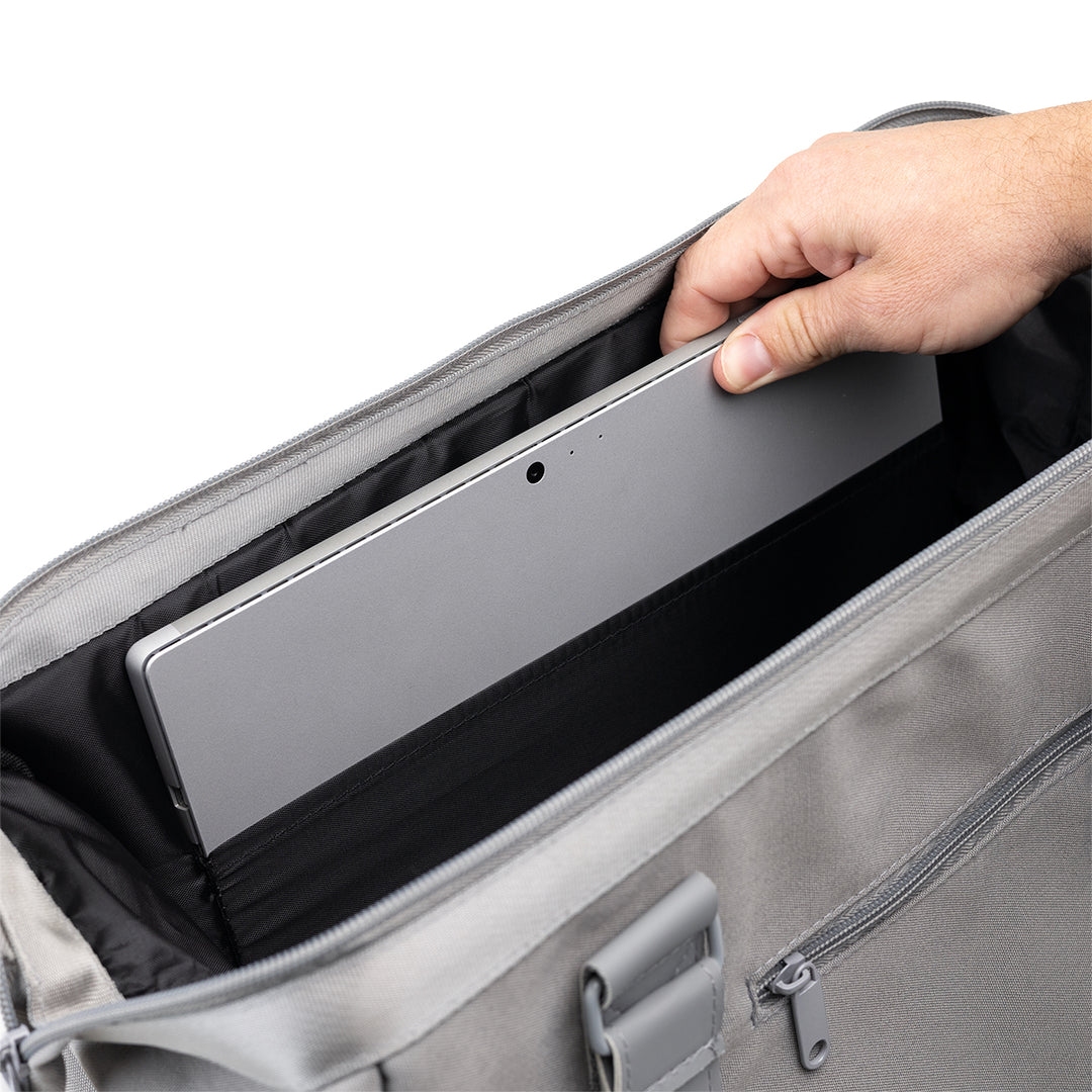 The Weekender Mini Travel Bag With Drop Bottom