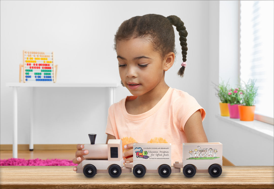Wooden Train Set