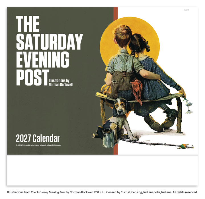Good Value™  The Saturday Evening Post Illustrations by Norman Rockwell – Stapled Calendar