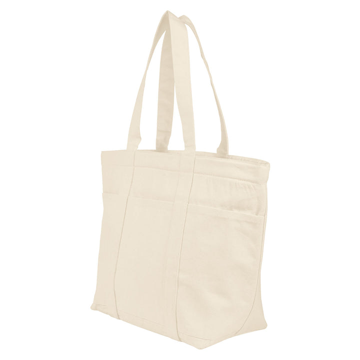 Aware™ 8 Oz. 20 Can Recycled Cotton Cooler Tote Bag