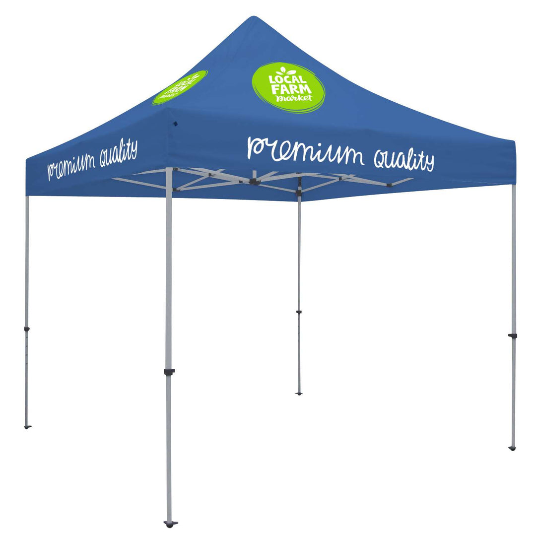 10' Deluxe Tent Kit (Full-Color Imprint, 4 Locations)