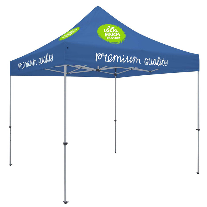 10' Deluxe Tent Kit (Full-Color Imprint, 4 Locations)