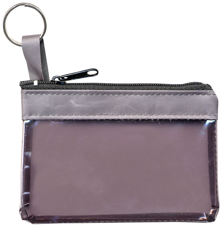 The Rainbow Translucent/ Crystal Clear Zip Pouches w/ Key Ring