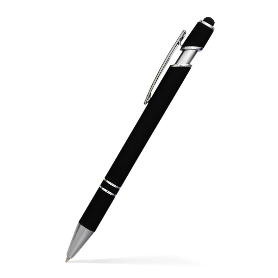 Alexandria Stylus Satin Soft Touch Click Metal Pen