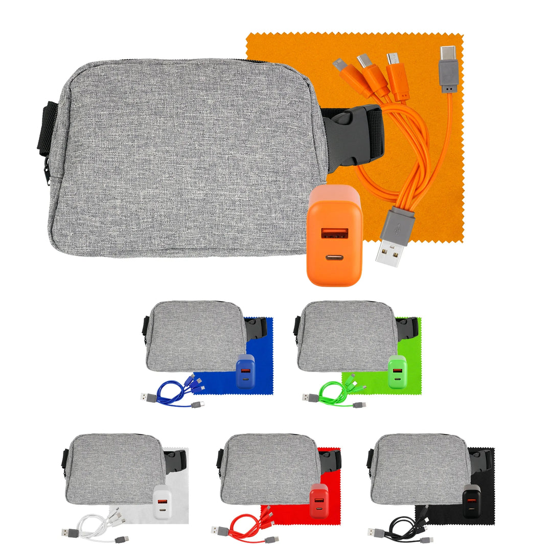 FAST CHARGER RECYCLED FANNY PACK SET