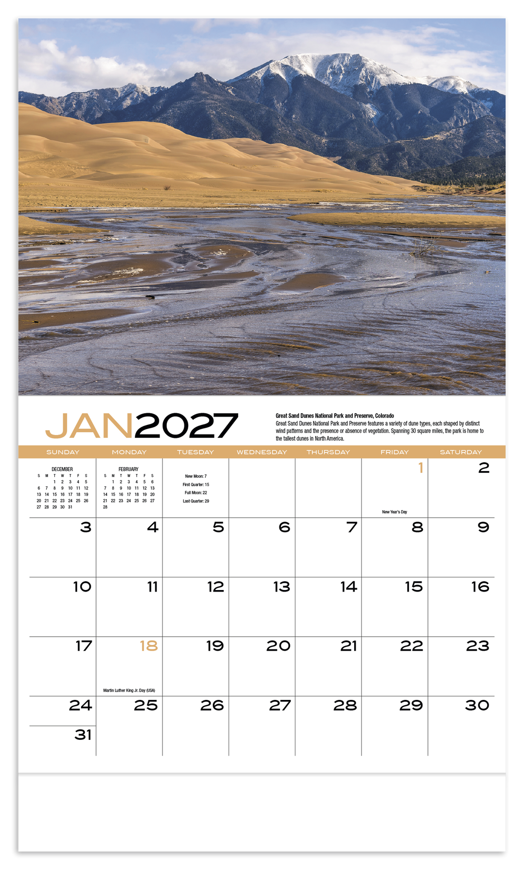 HotLine® Products Earth Appointment Calendar - Stapled