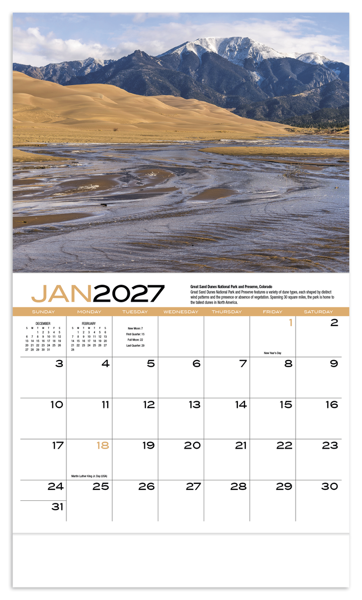 HotLine® Products Earth Appointment Calendar - Stapled