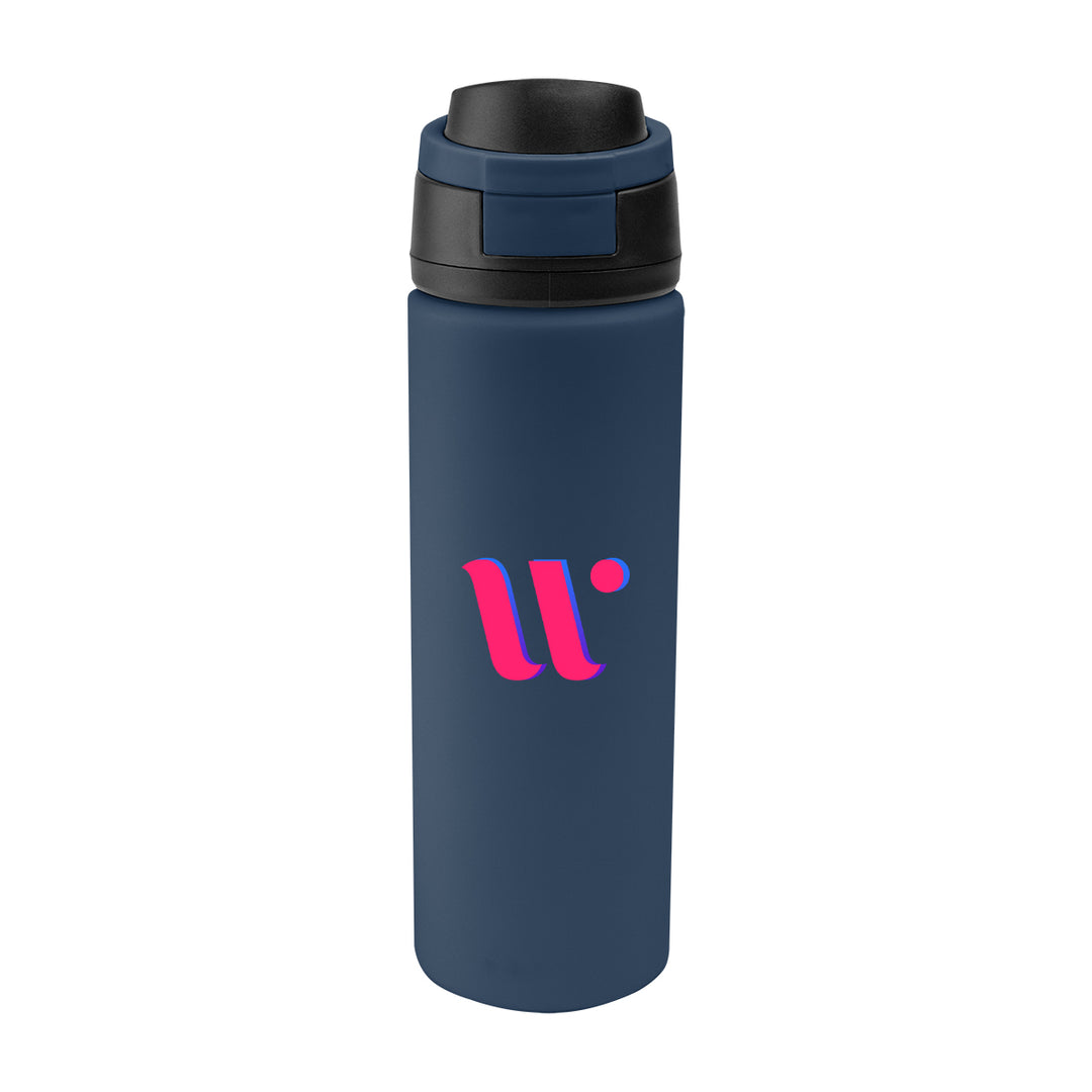 32 Oz. Pop Sip Recycled Single Wall Stainless Steel Bottle