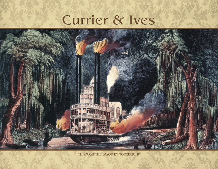 Good Value™ Currier & Ives - Stapled Calendar