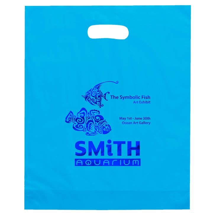 Orchid™- Frosted Brite Die Cut Handle - Foil Print
