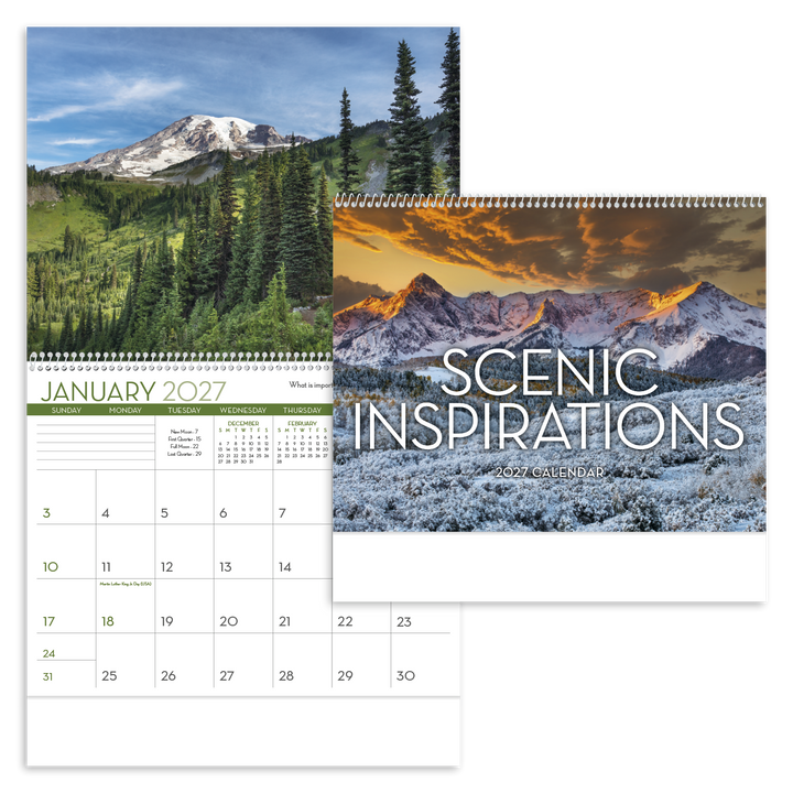 Triumph® Calendars Scenic Inspirations Calendar
