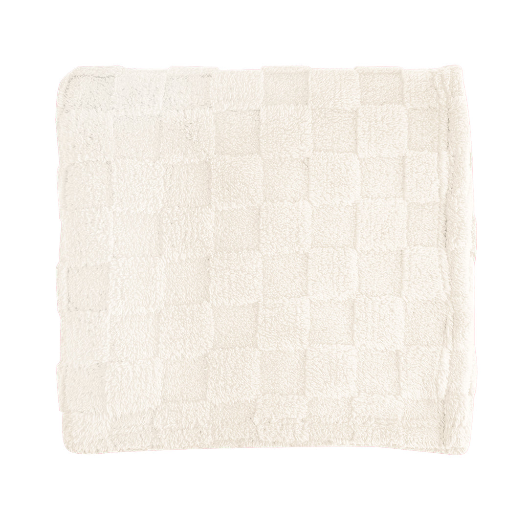 rPET Checkered Sherpa Blanket