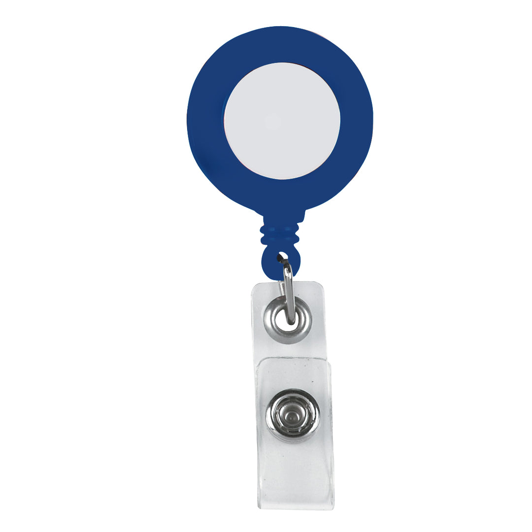 Retractable Badge Holder With Laminated Label Full Color
