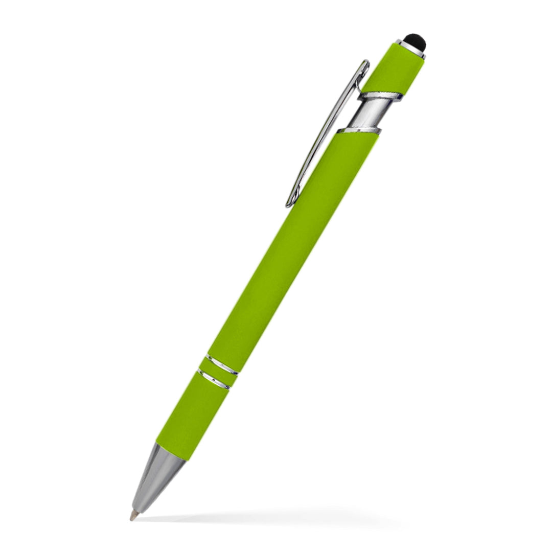 Alexandria Stylus Satin Soft Touch Click Metal Pen