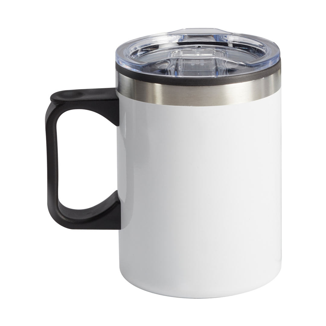 On The Go 14 oz Stainless Steel Travel Mug with Lid