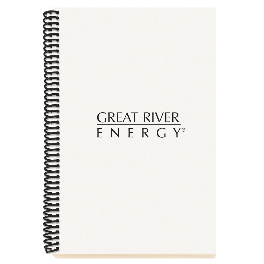 Spiral eco notebook