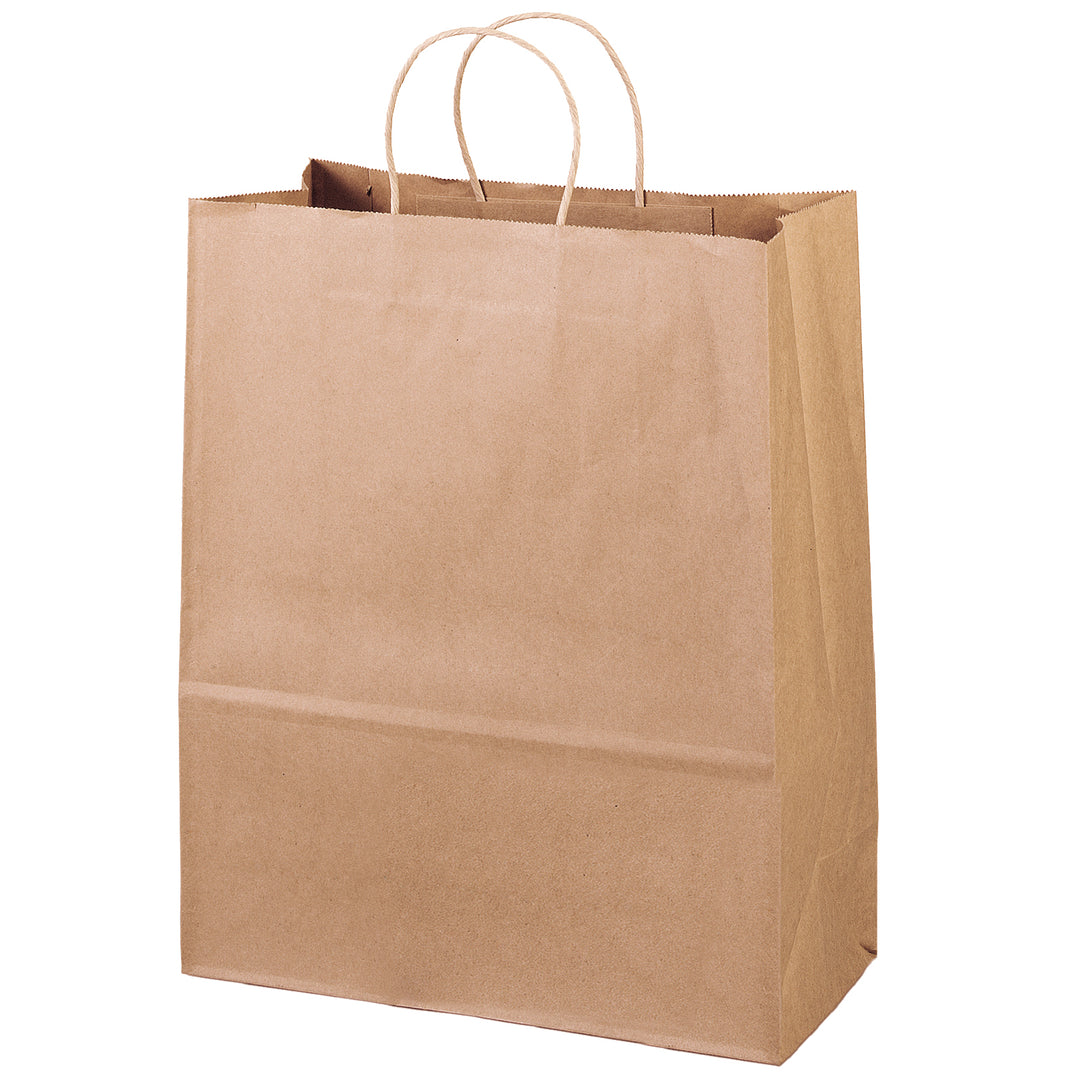 Eco Citation - Kraft-Brown Shopper - Flexo Ink Print