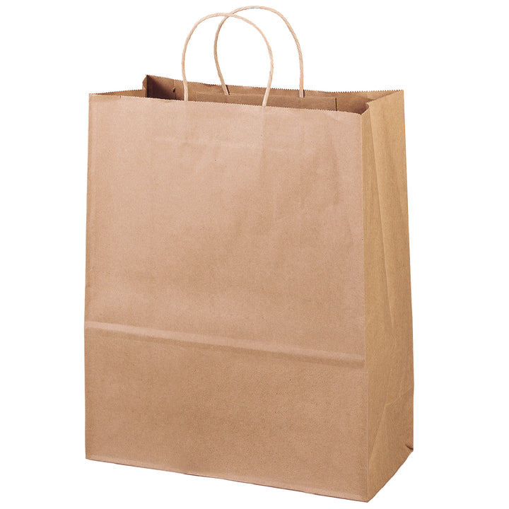 Eco Citation - Kraft-Brown Shopper - Flexo Ink Print