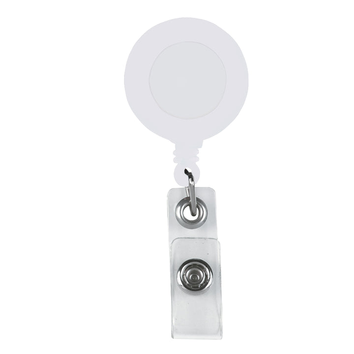 Retractable Badge Holder With Laminated Label Full Color
