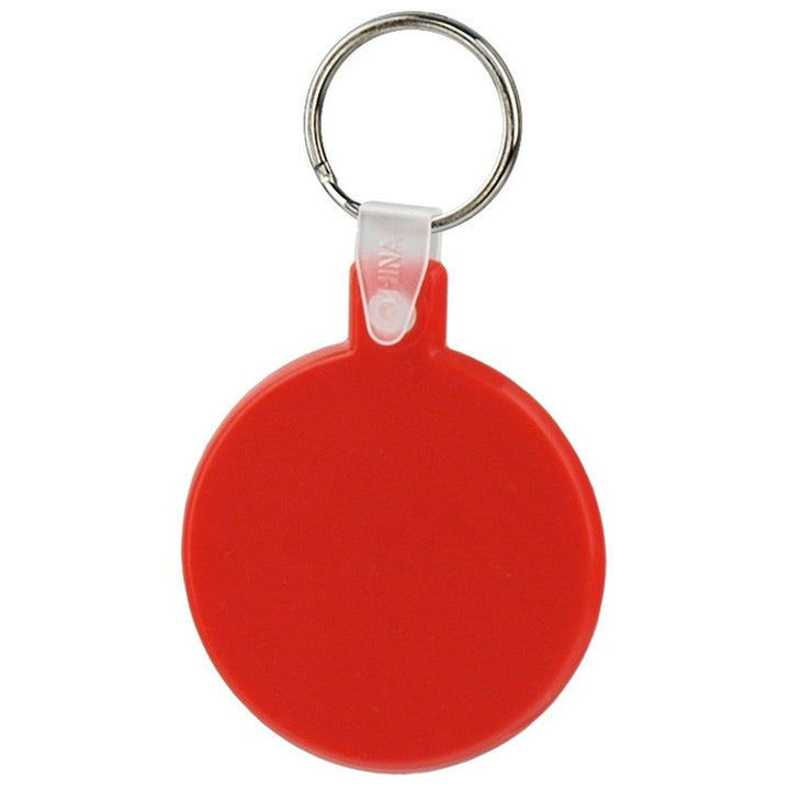 Soft Squeezable Key Tag (Round)