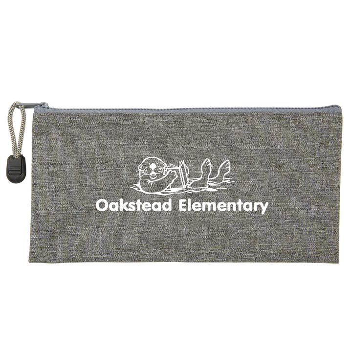 Heathered School Pouch