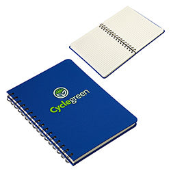Parley Repreve® Recycled Textured Hardcover Spiral Notebook