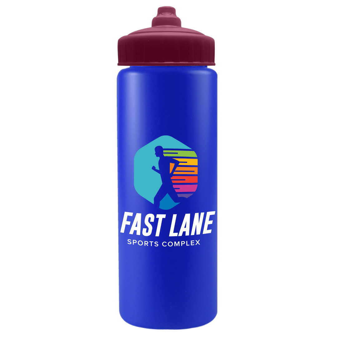 Quart Sport Bottle with Valve Lid - 32 oz.