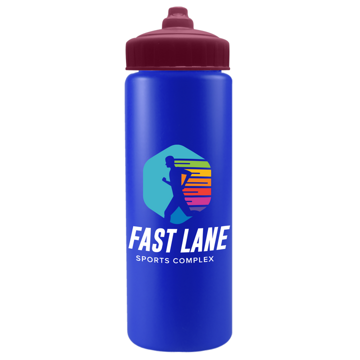 Quart Sport Bottle with Valve Lid - 32 oz.
