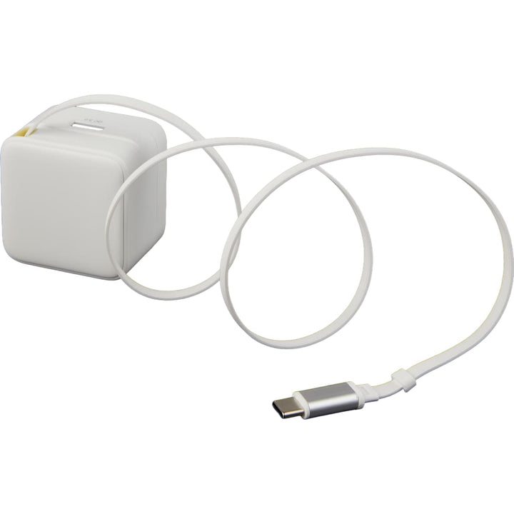 ETL Listed 20W Wall Charger with Retractable Cable
