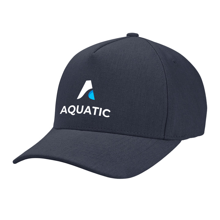 AWARE™ Recycled Cotton Cap with Leatherette Backstrap