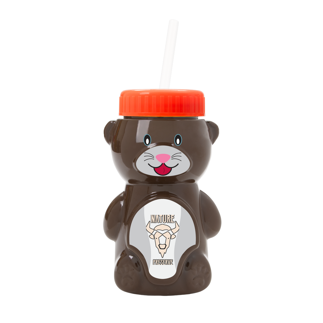Cubbie RPET Bottle with Straw Lid - 20 oz.