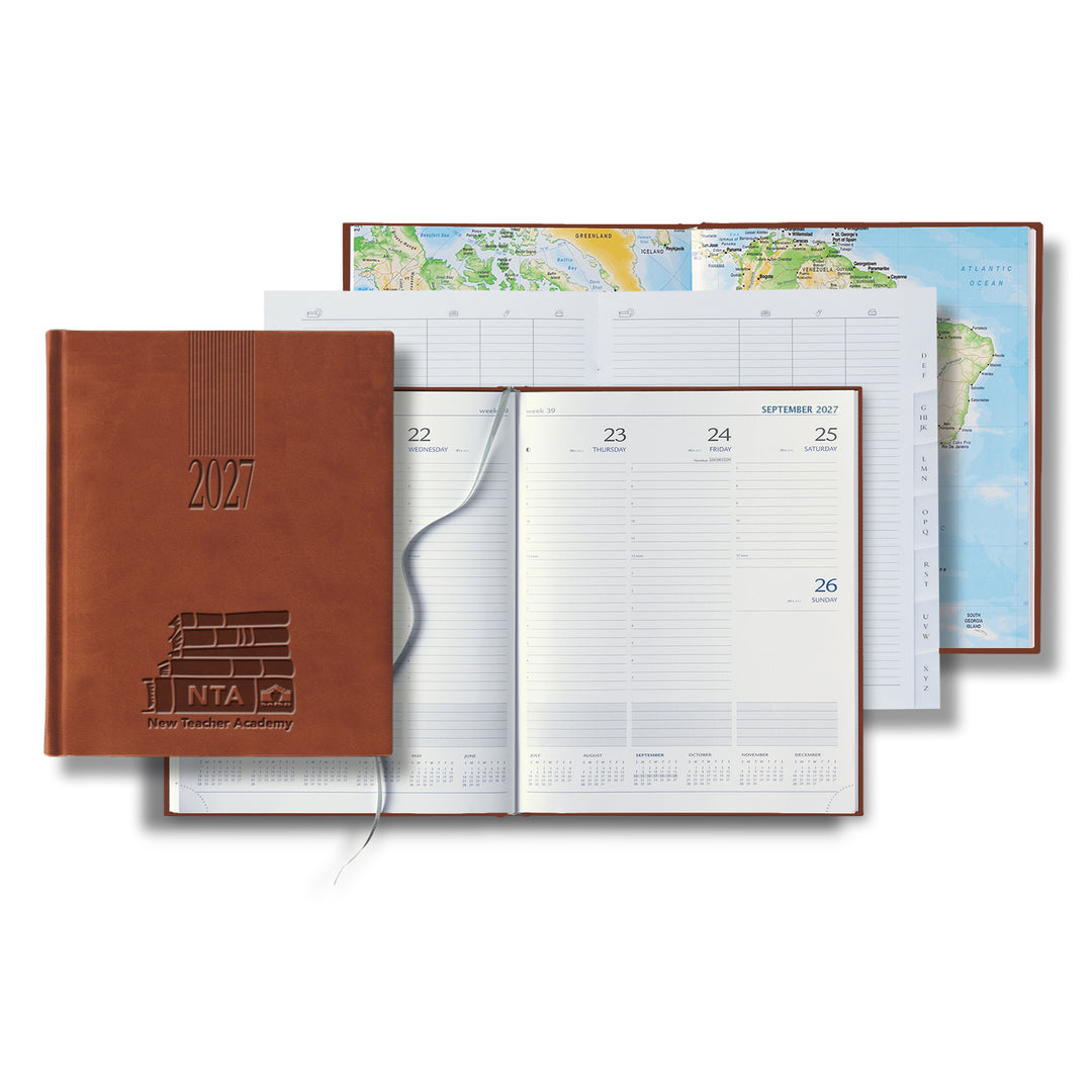 Castelli Tucson Grande Desk White Page Weekly Diary