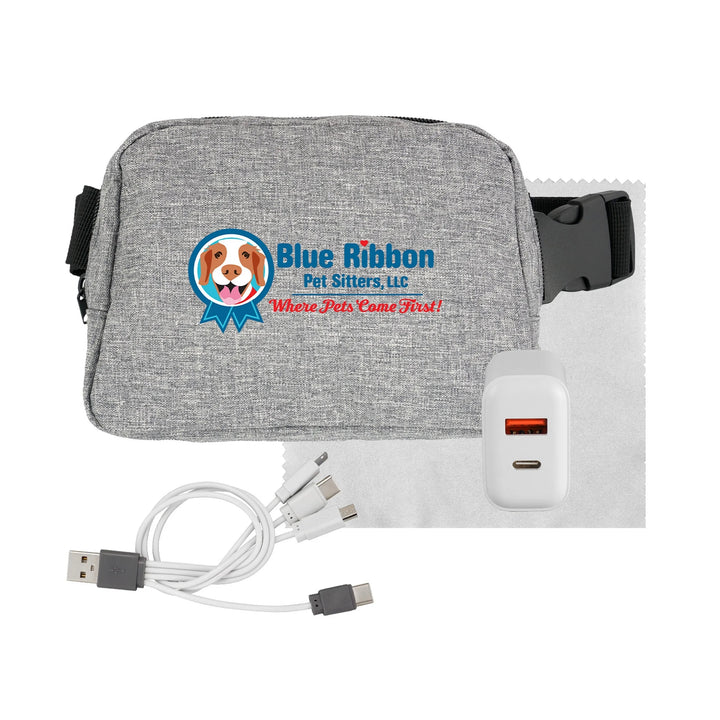 FAST CHARGER RECYCLED FANNY PACK SET