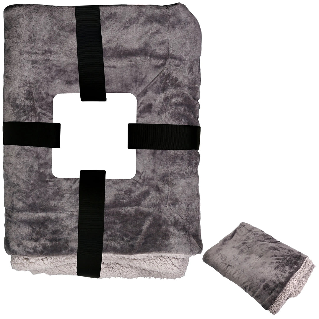 Gift Wrapped Sherpa Fleece Blanket