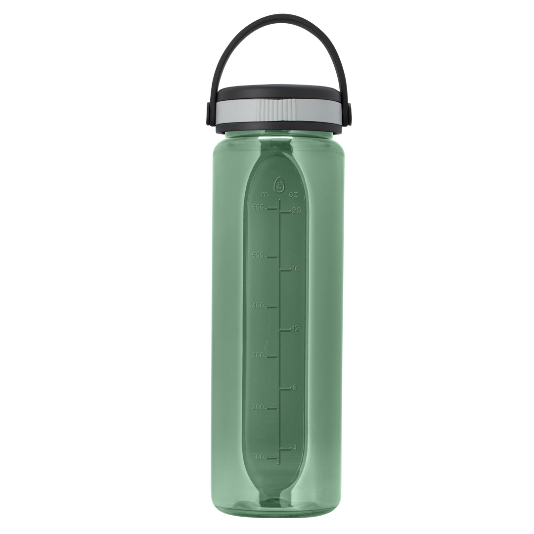 Boss Embossed RPET Bottle with Grip Lid - 26 oz.