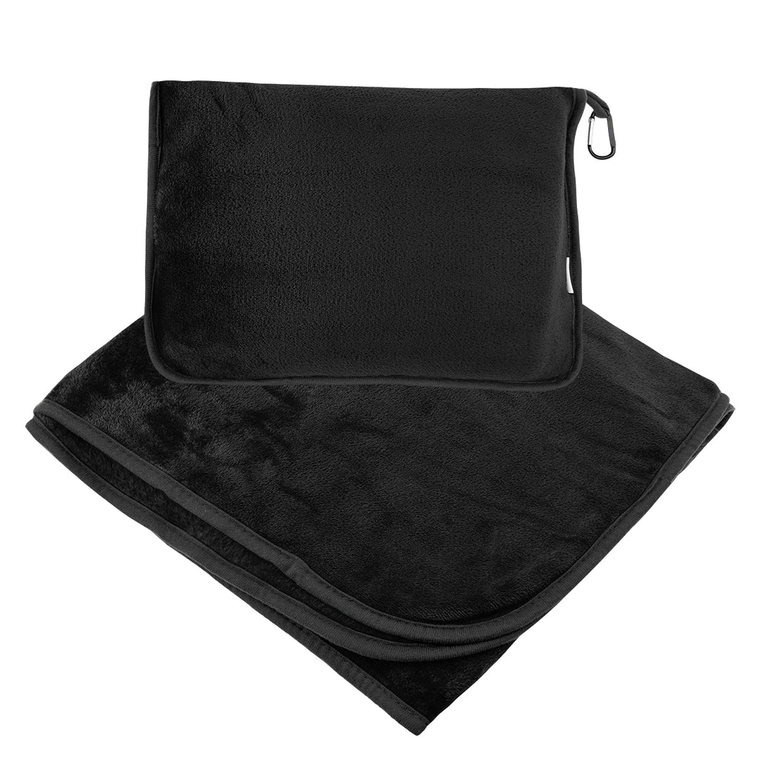 En Route rPET Travel Blanket With Trolley Pillow Pouch