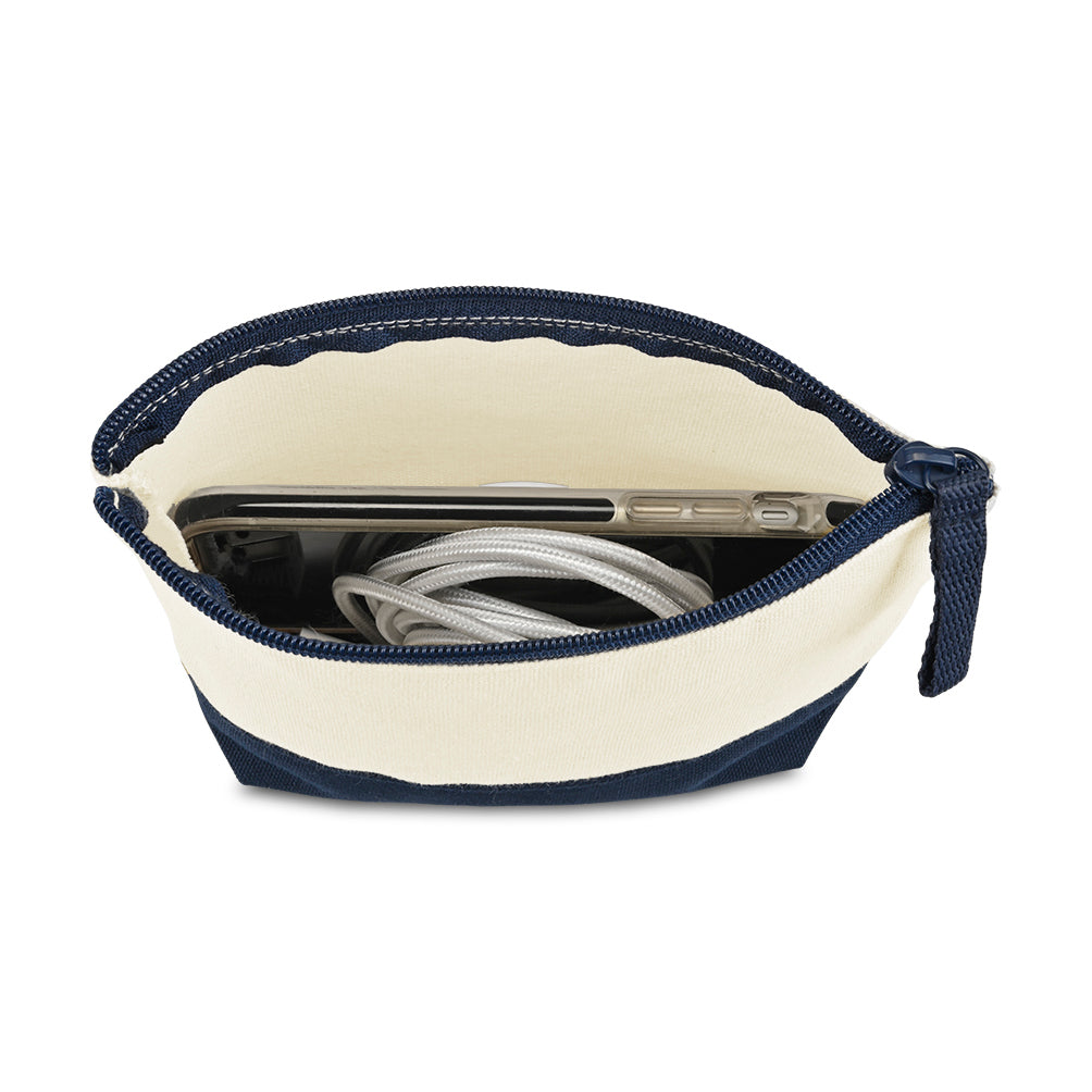 Canvas Zippered Pouch