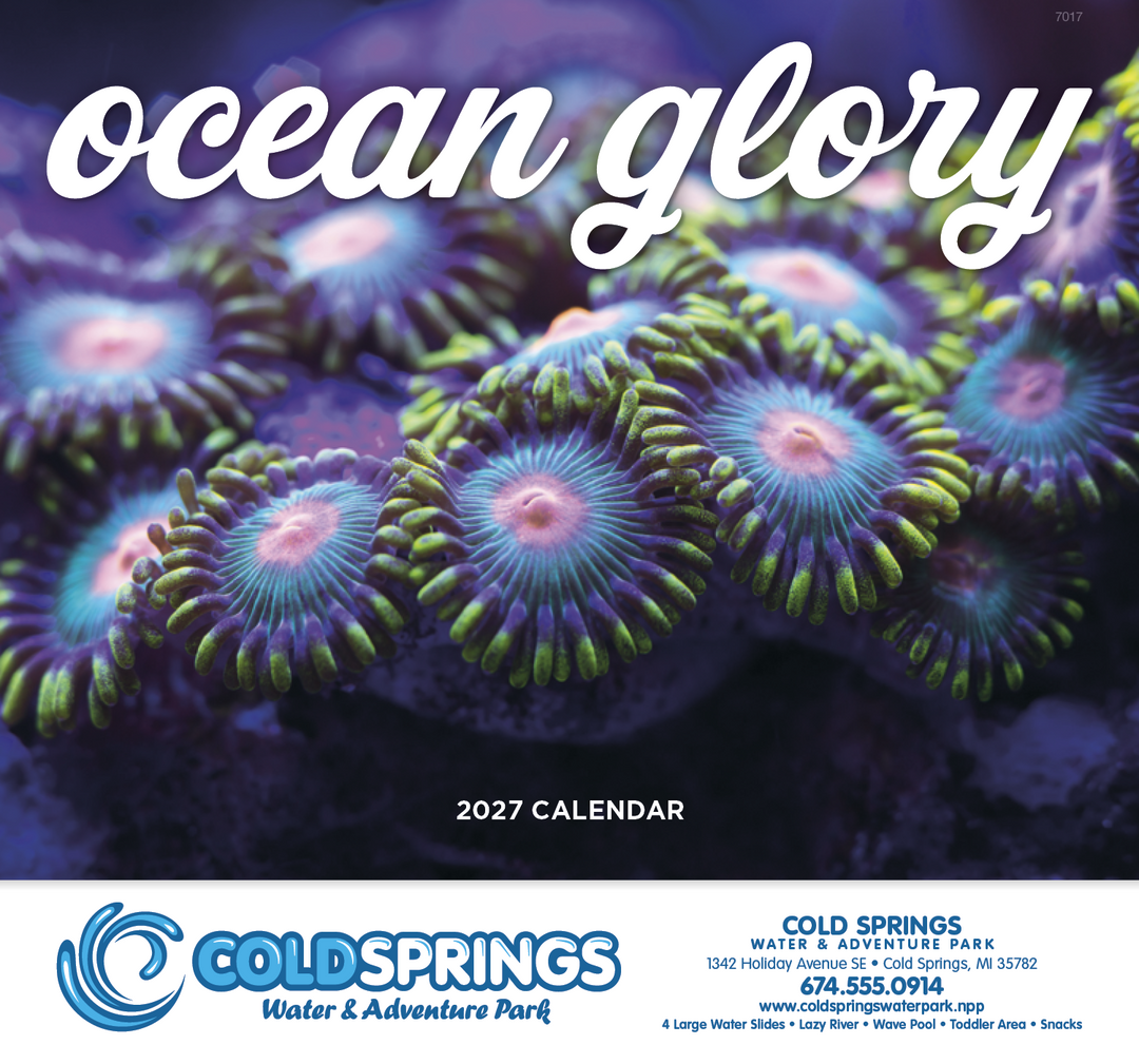 Good Value™ Ocean Glory - Stapled Calendar
