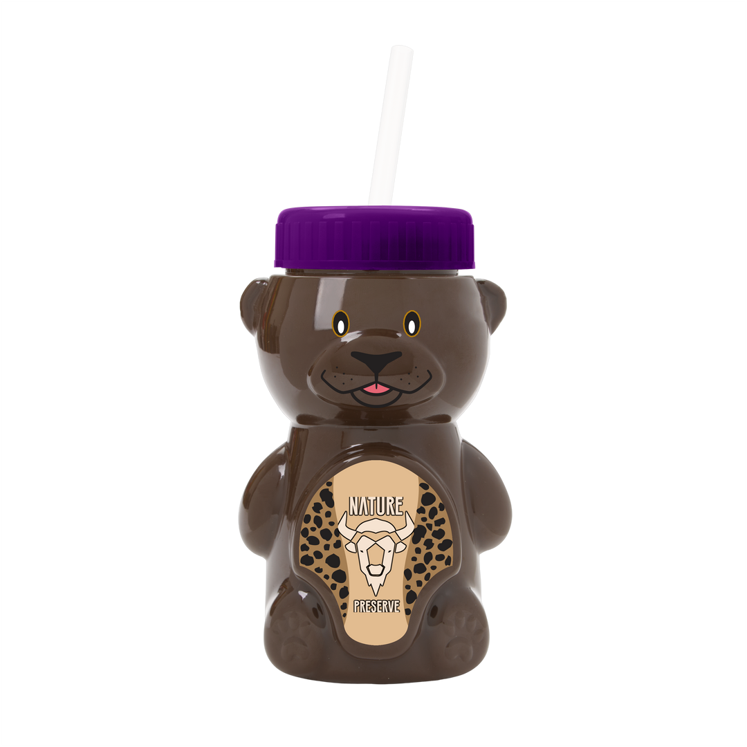 Cubbie RPET Bottle with Straw Lid - 20 oz.